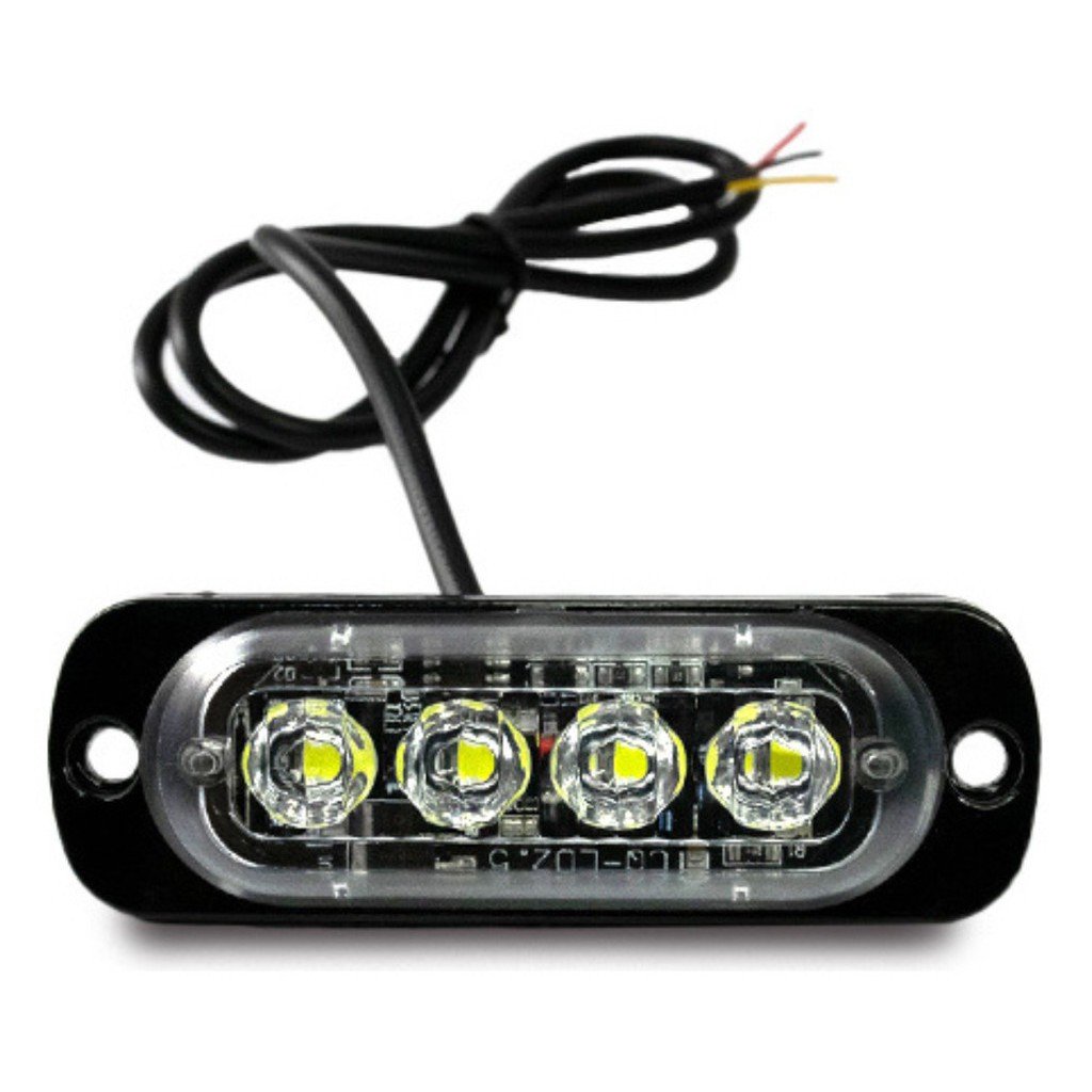 Farol LED Multifuncional Cyber: Ilumine com Estilo!