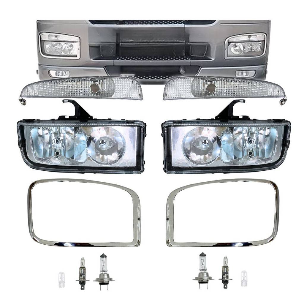 Farol MB Axor: Kit Completo + Pisca e Moldura