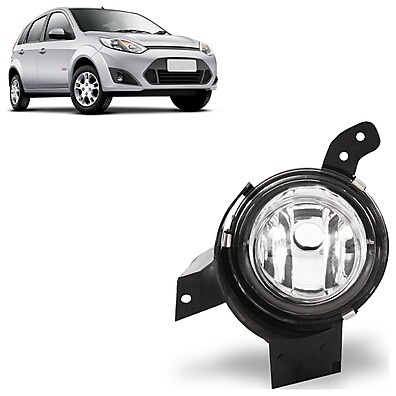 Farol Milha Auxiliar Fiesta/Ka – Lente Lisa e Encaixe Perfeito