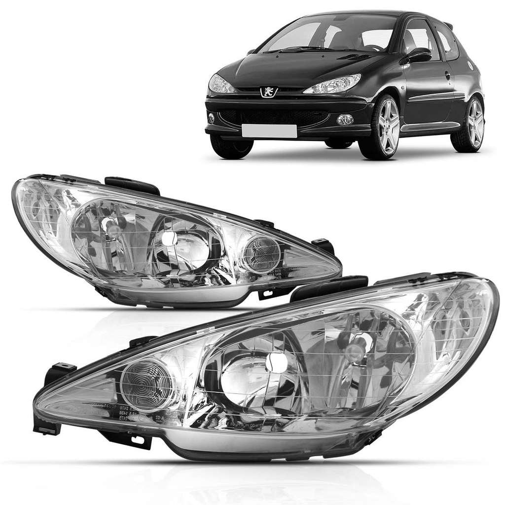 Farol Peugeot 206: Ilumine seu Caminho com Estilo!