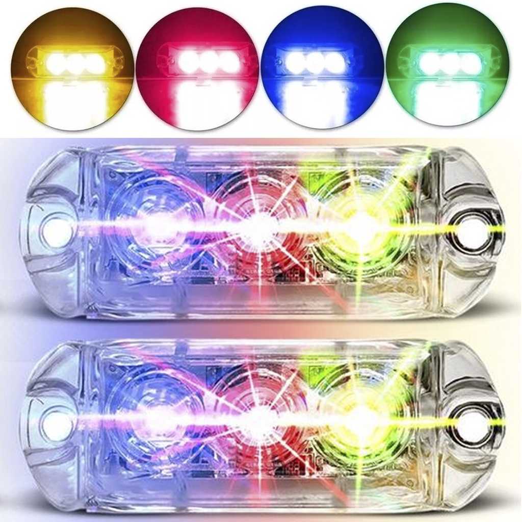 Farol RGB AJK 6W: Iluminação Personalizada!