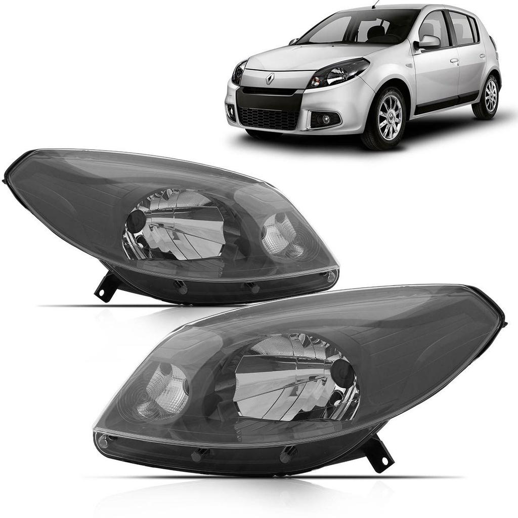 Farol Sandero 2012-2014: Visibilidade e Estilo