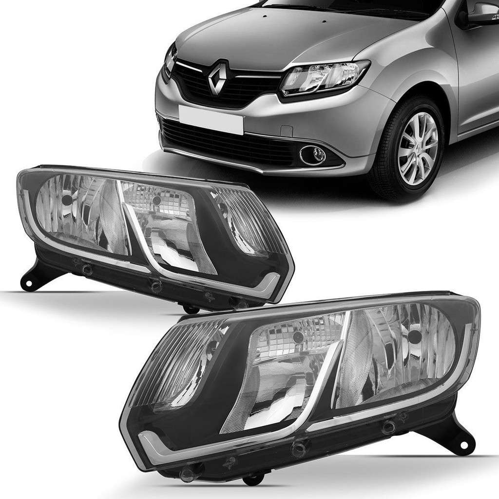 Farol Sandero Logan: Visibilidade e Estilo!