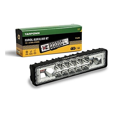Farol Strobo 16 LEDs Tarponn – Potência e Segurança em Viaturas