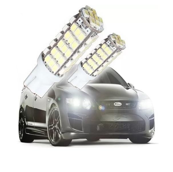 Par de Lâmpadas Super LED Pingo 68 Leds Pingão: Iluminação Potente para Farol e Farolete