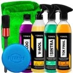 Kit Completo Vonixx Carnaúba Tok Final + Sintra Fast: Detalhamento Automotivo Profissional