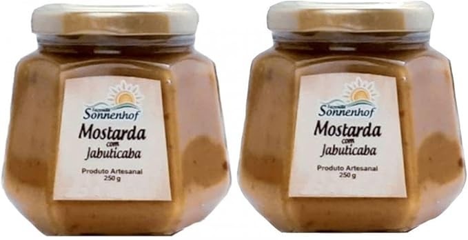 2 Molho de Mostarda com Jabuticaba 250g - Fazenda Sonnenhof