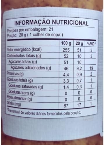 Doce Ambrosia Fazenda De Minas 420G