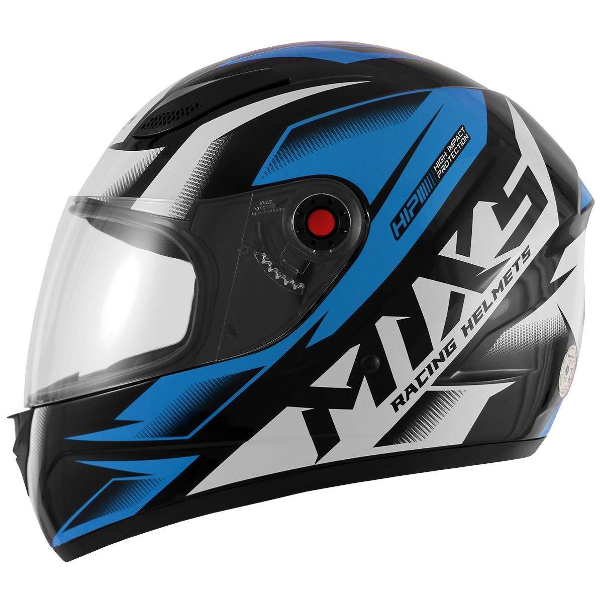Capacete Moto Fechado Mixs Fokker Storm 56 Azul: Segurança e Estilo para Sua Pilotagem