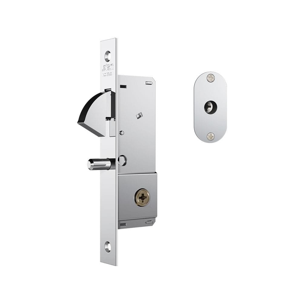 Fechadura Porta Correr Stam 1940: Segurança Inox