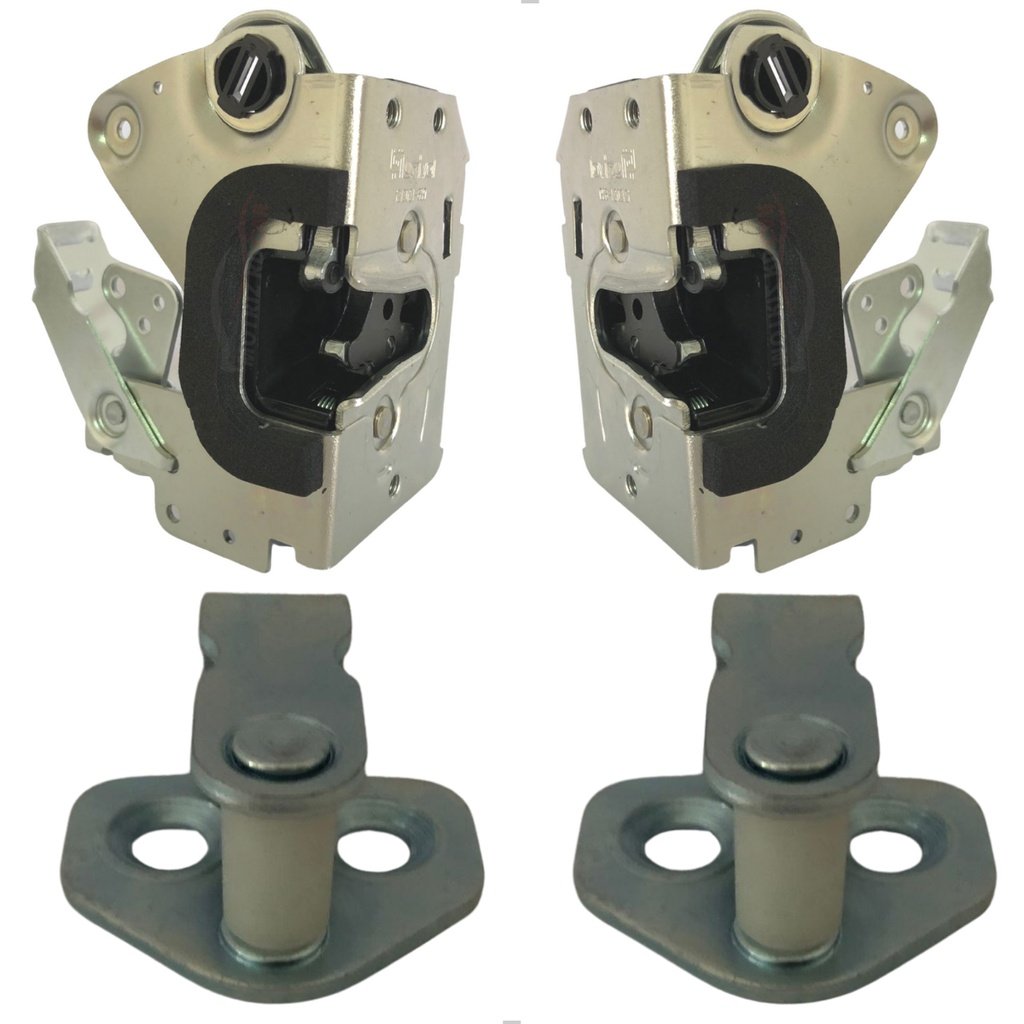 Fechadura Porta Gol G3 G4: Par Completo + Batentes