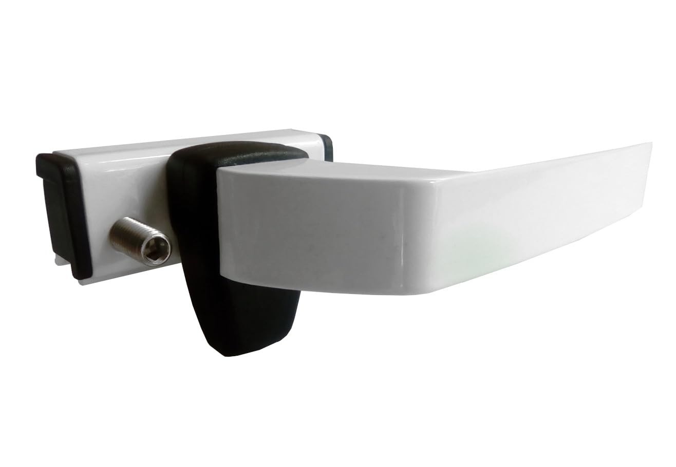 Fecho Alavanca para Janela Maxim Ar Alumínio Linha 25/30 Fermax FMA48 - Branco