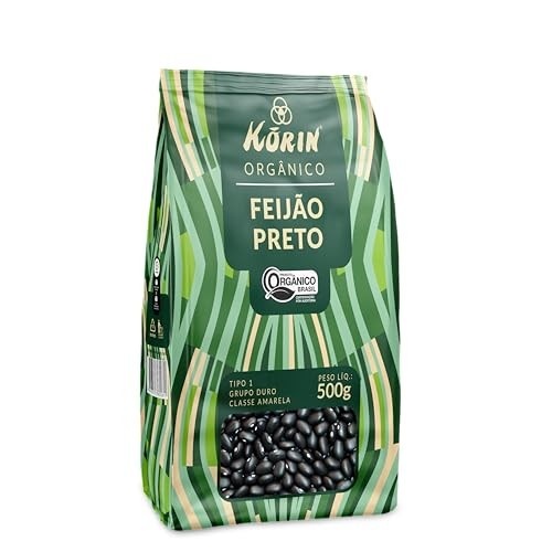 Korin Feijão Preto Orgânico - Pct 500G