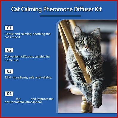 Gato Calmante Difusor Emoção 45ml – Acabe com o Estresse Felino