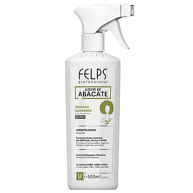 Felps Cachos Umidificador Azeite de Abacate 500ml – Hidratação e Definição em um Só Produto!