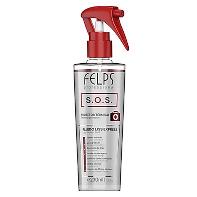 Felps S.O.S Liss Express: Alisamento Sem Química