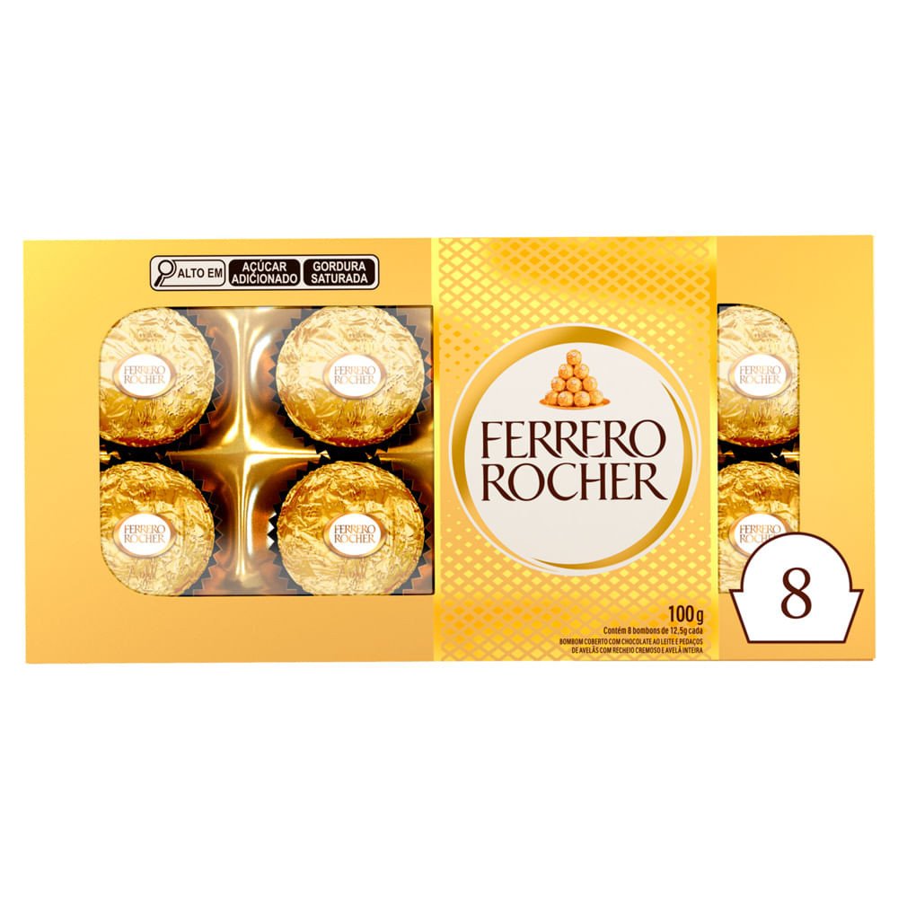Ferrero Rocher: O Sabor Inesquecível em 8 Bombons