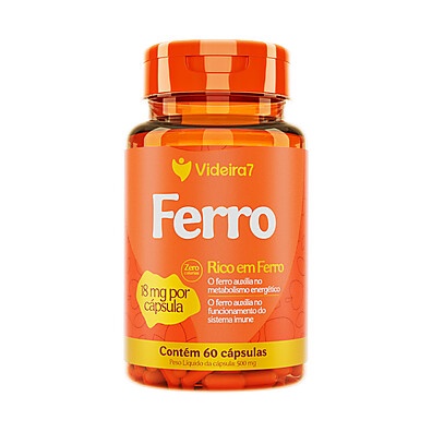 Ferro 18mg: Mais Energia e Saúde em Cápsulas