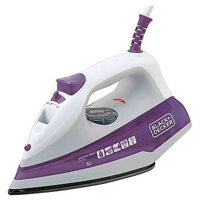 Ferro Black & Decker FX1000: Roxo, Antiaderente e Poderoso!