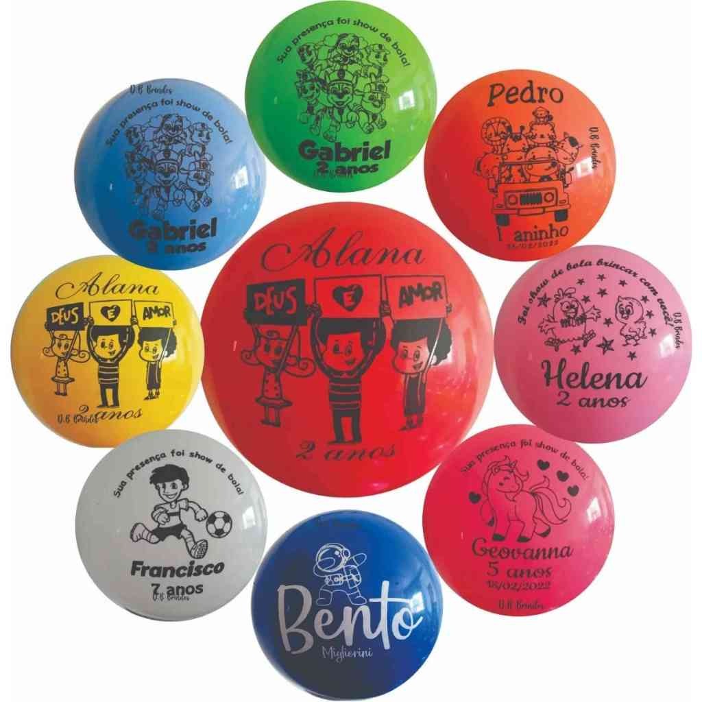 25 Bolas Personalizadas: Decore Sua Festa!
