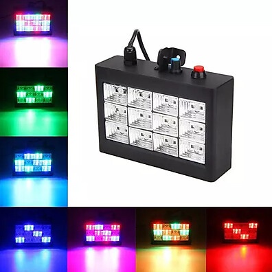 Strobo LED 15W: Ilumine Sua Festa!