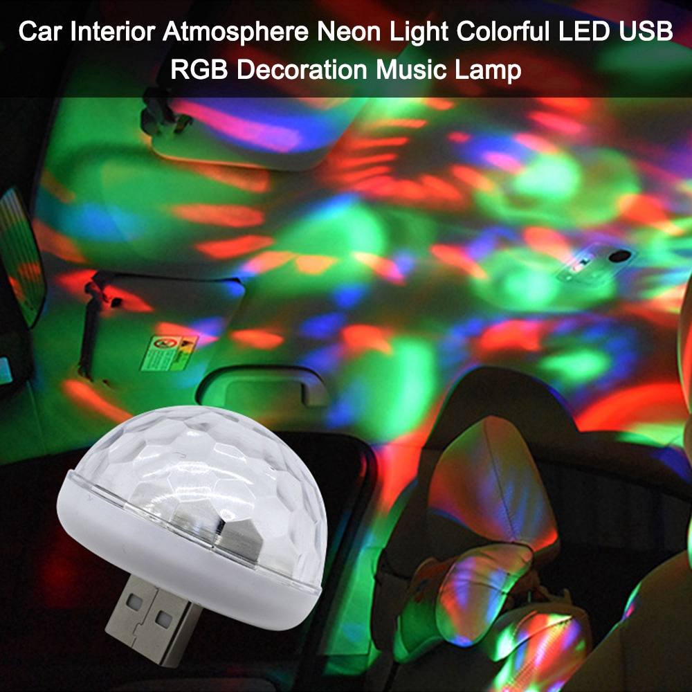 L17 Lâmpada USB RGB Mini Light – Ilumine Sua Festa!