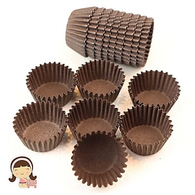 Forminha Impermeável nº5 Marrom: Ideal para Doces e Festas