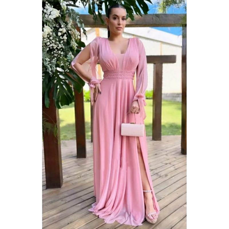 festas-para-elegancia-brilho-longo-vestido