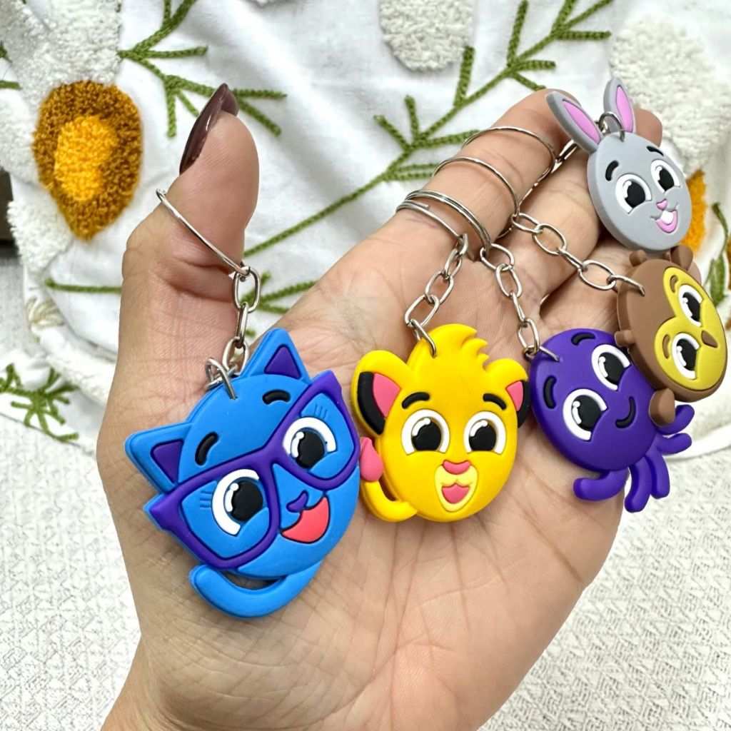 Chaveiros Bolo Fofo: Lembrancinhas Fofas para Festas