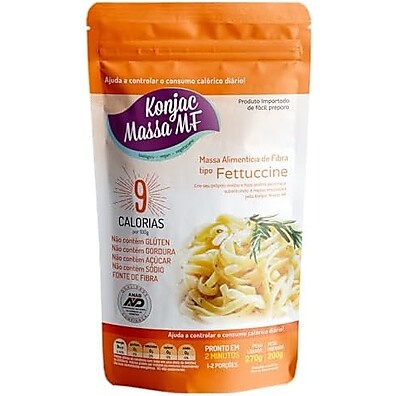 Fettuccine Konjac MF: Zero Carb, Sabor Incrível!