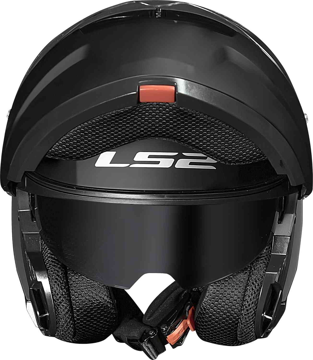 Capacete LS2 FF908 Strobe II Matte Preto Fosco Escamoteável - Segurança e Estilo