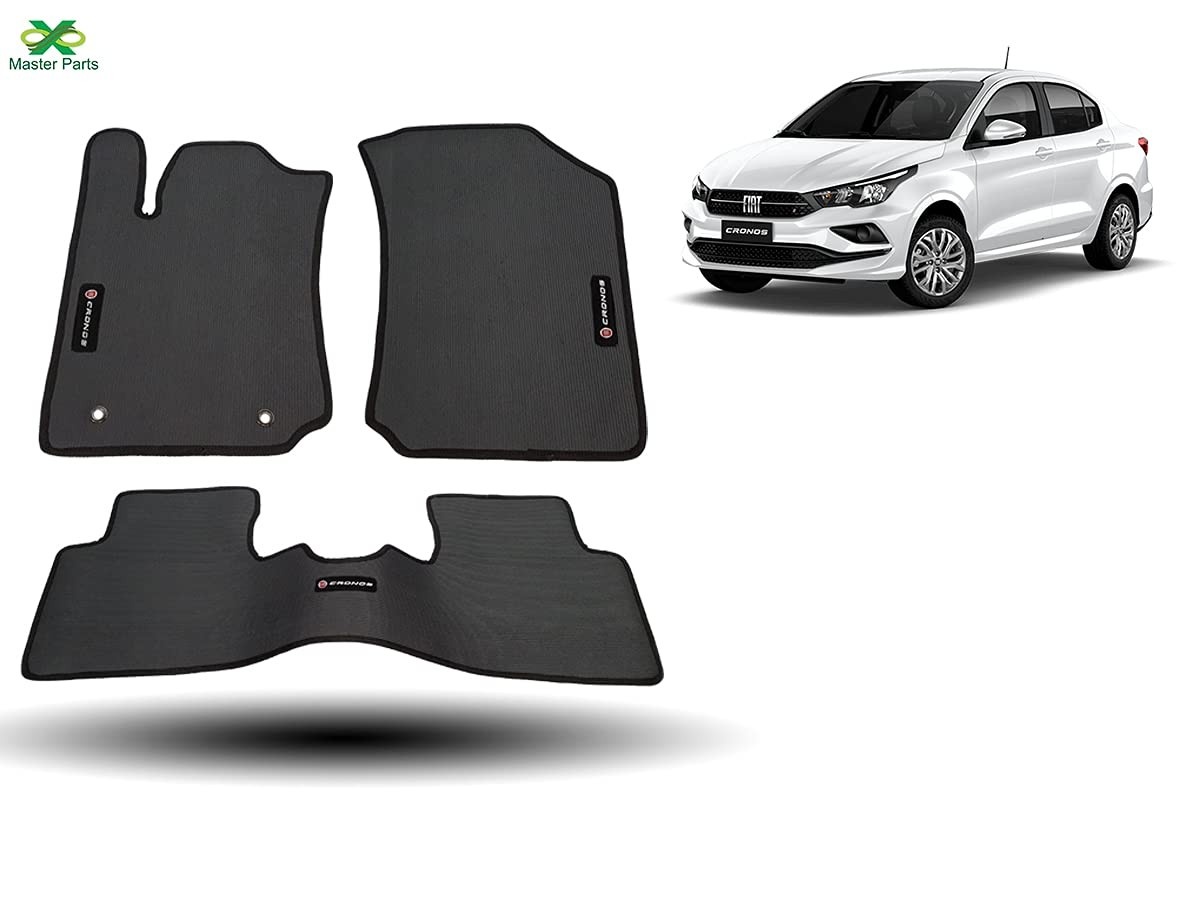 Tapete Borracha Cronos Fiat 2018-2022: Proteção Total e Estilo Antiderrapante