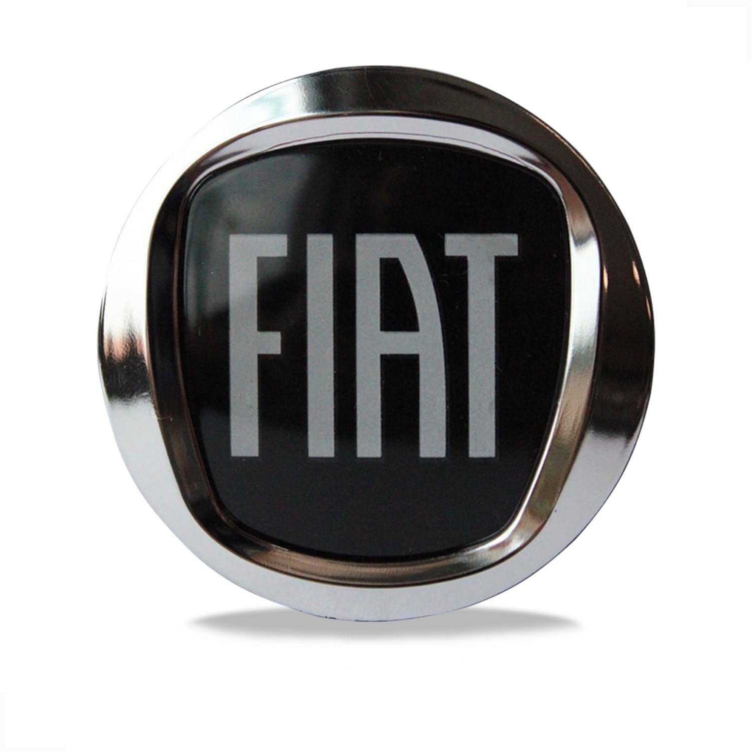 Kit 4 Calotinhas de Roda Black Motion 49,6mm - Fiat Punto, Strada, Palio - Estilo Original