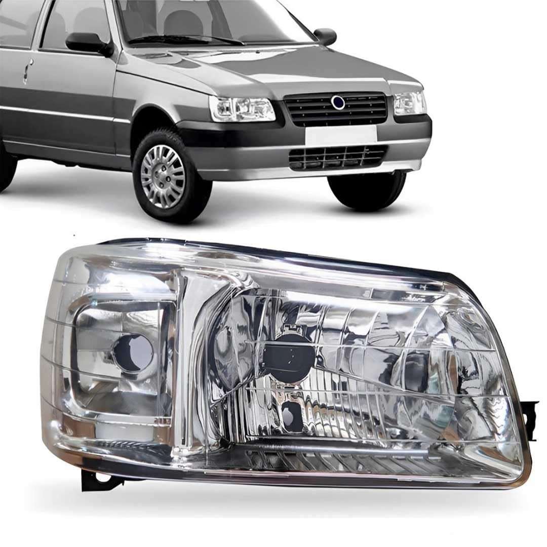 fiat-estilo-fire-direito-iluminacao-e-a-cromado-farol-mille-fiorino-lado-uno-economy-a