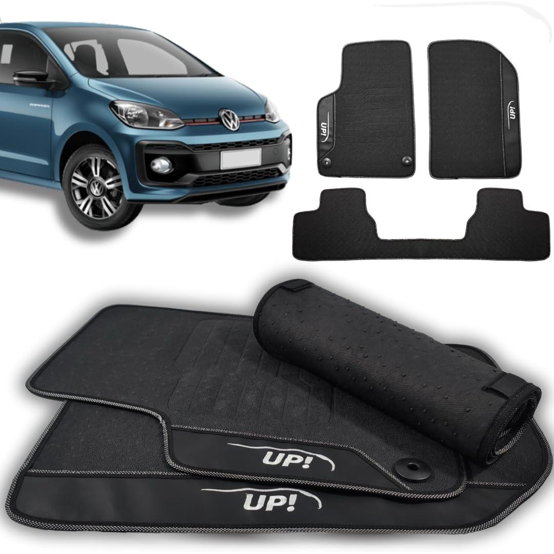 Jogo de Tapetes Emborrachado Impermeável Fiat Up 2014-2021 3 Peças - Proteção e Estilo