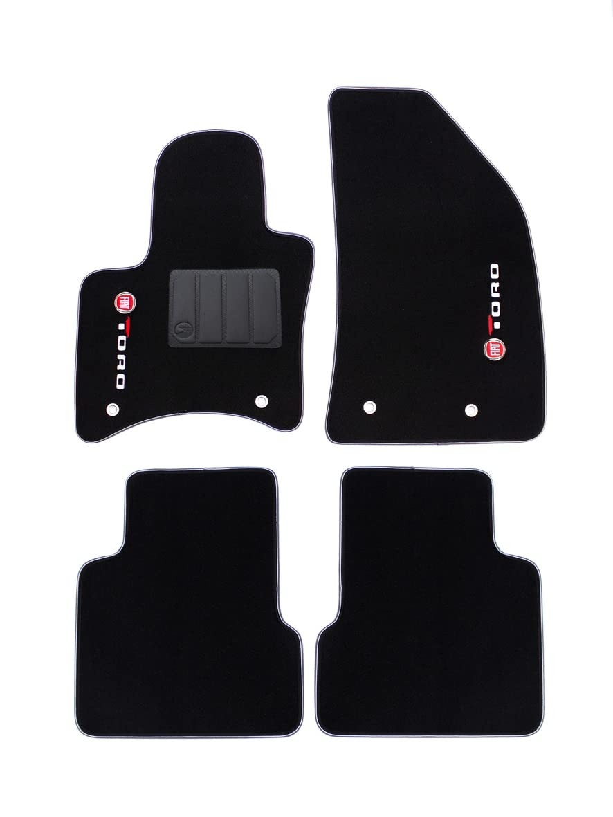 Tapete Carpete Fiat Toro Exclusive 5mm (2016-2020) - Proteção e Estilo Premium