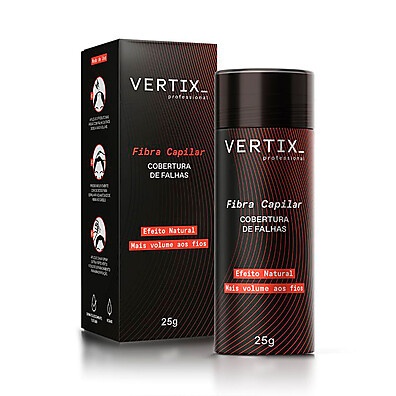 Fibra Capilar Vertix: Volume e Cobertura Instantânea