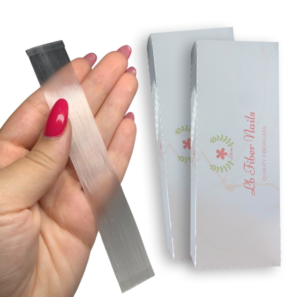 Fibra de Unha LB Fiber Nails: 50 Unhas Prontas!