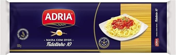 Adria Massa C/Ovos Fidelinho 10 500G