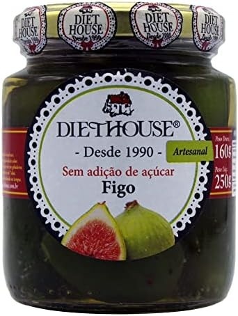 Compota de Figo Sem Açúcar Diet House 250g