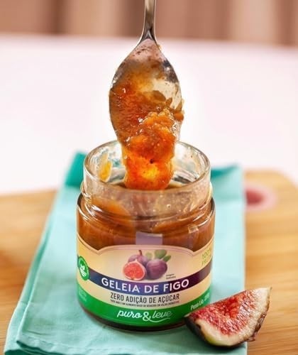 GELÉIA DE FIGO 100% FRUTA PURO & LEVE - 230G
