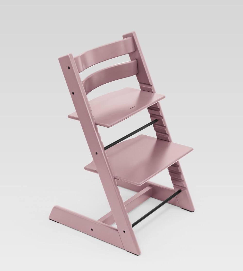 Cadeira Tripp Trapp Stokke Mauve - Conforto Ergonômico que Cresce com Seu Filho