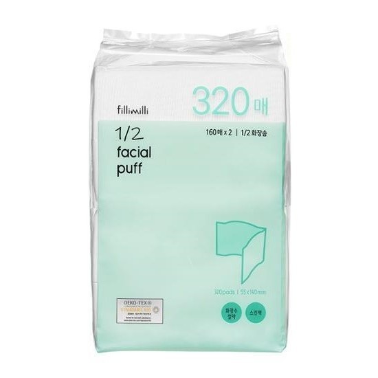 Fillimilli 1/2 Facial Puff: Economize na Rotina!