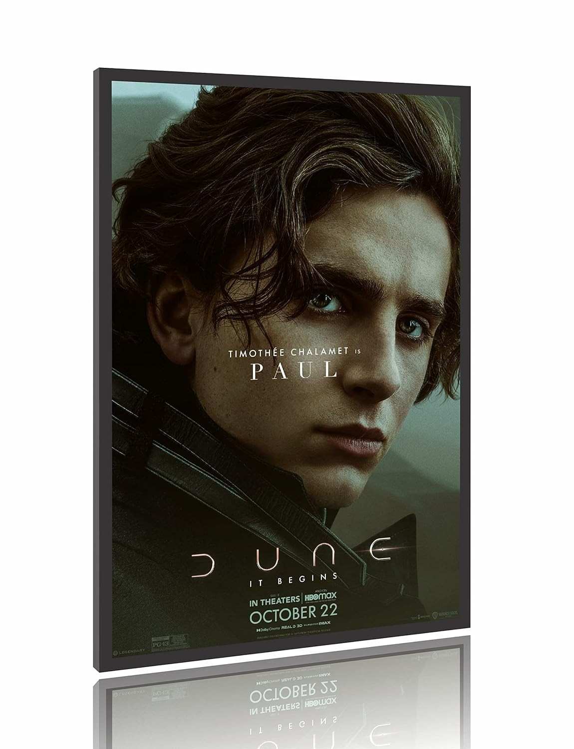 Quadro Decorativo Filme Duna 60x90cm - Moldura em MDF para Sala, Quarto ou Escritório