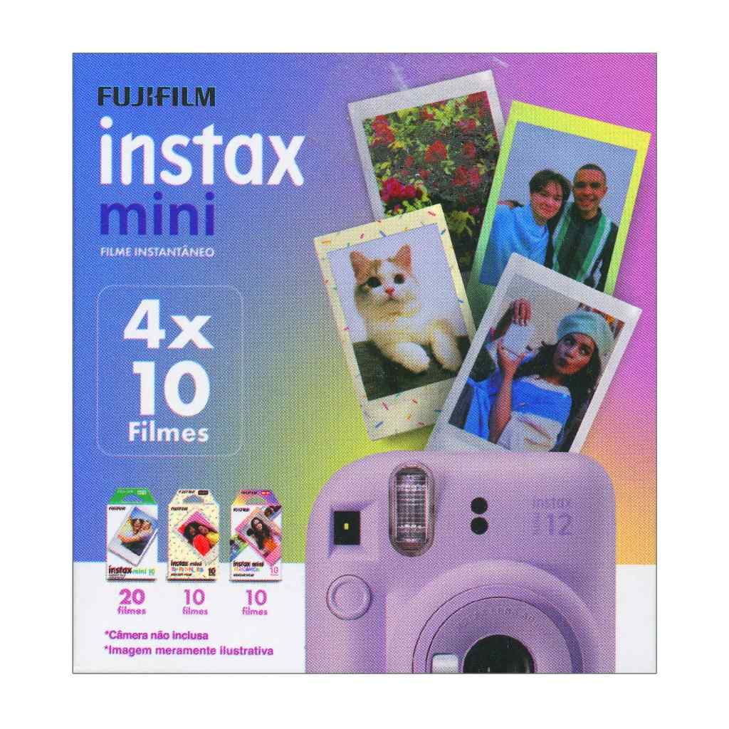 filme-instax-mini-kit-colors-40-crie-fotos-incriveis