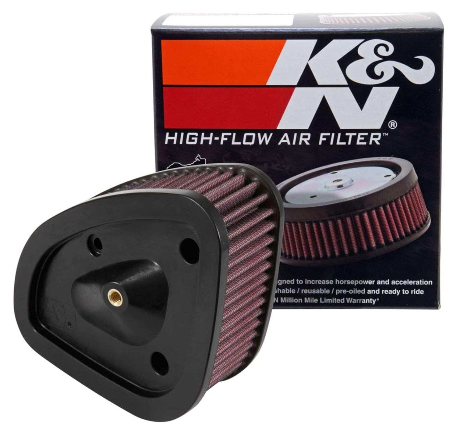 Filtro de Ar K&N Performance Premium para Harley Davidson 2017-2019: Potência e Economia!