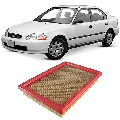Filtro Ar Civic 96-2000: Mais Potência!