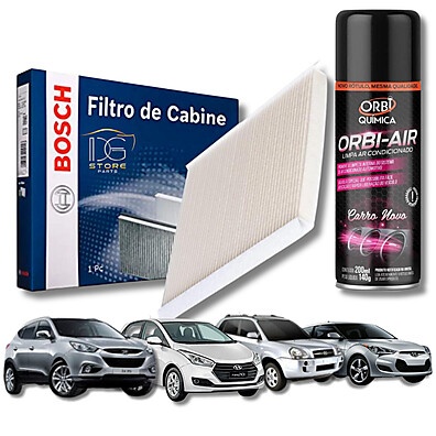 Filtro Ar Condicionado Bosch + Higienizador: Ar Puro Já!