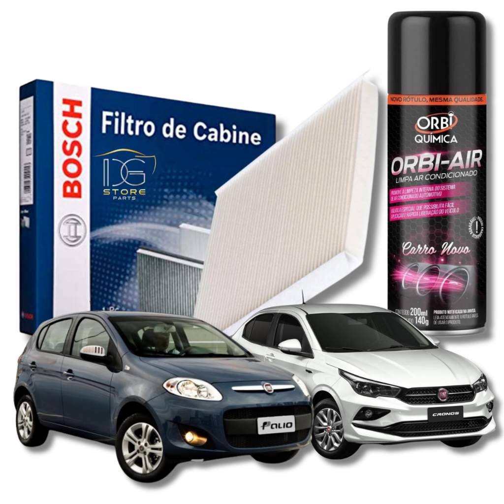 Filtro Ar Condicionado Bosch + Higienizador