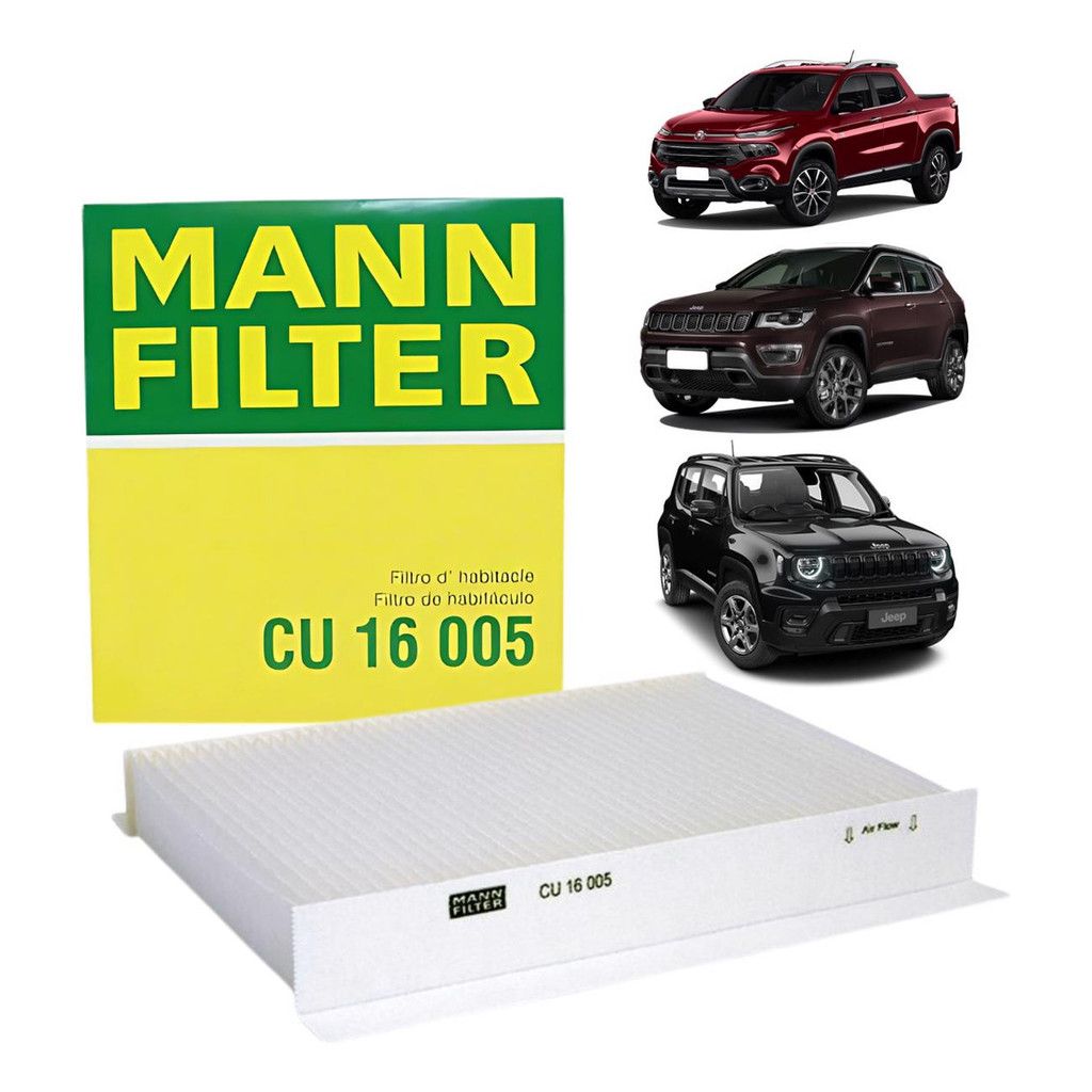 Filtro Ar Condicionado Mann: Toro, Renegade e Mais!